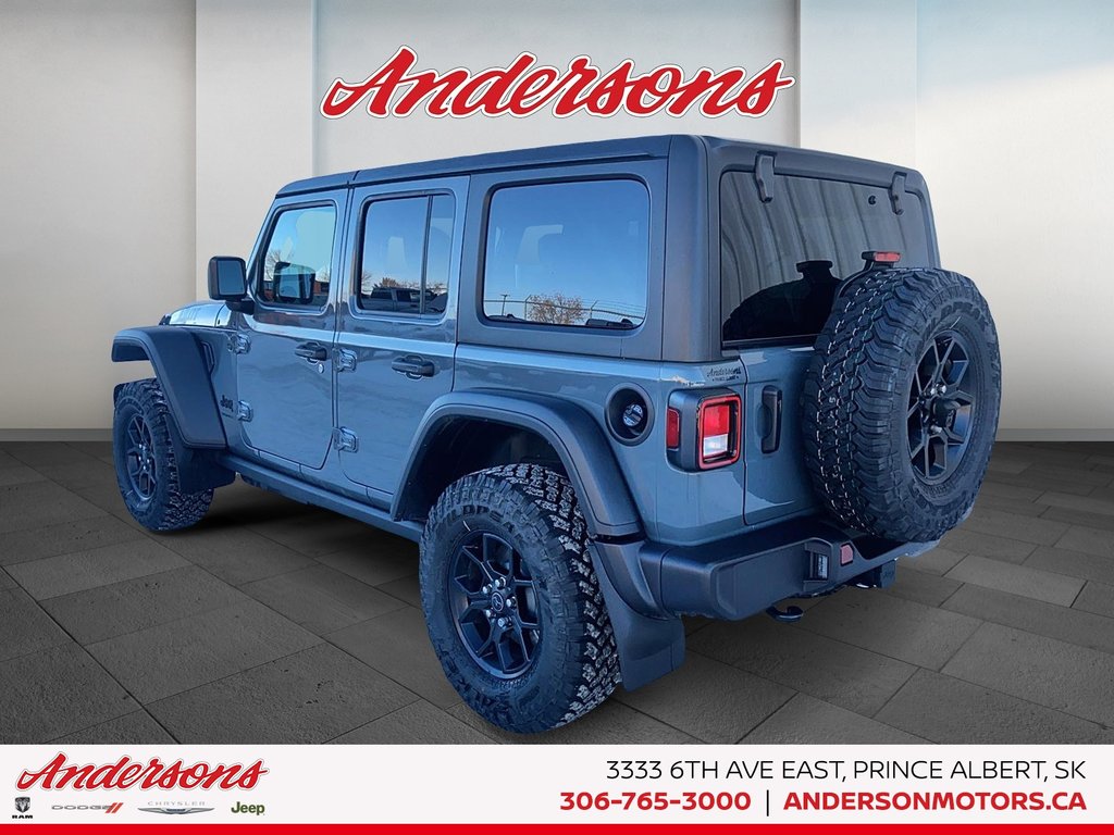 2026 Jeep Wrangler 4-Door WILLYS in Prince Albert, Saskatchewan - 4 - w1024h768px