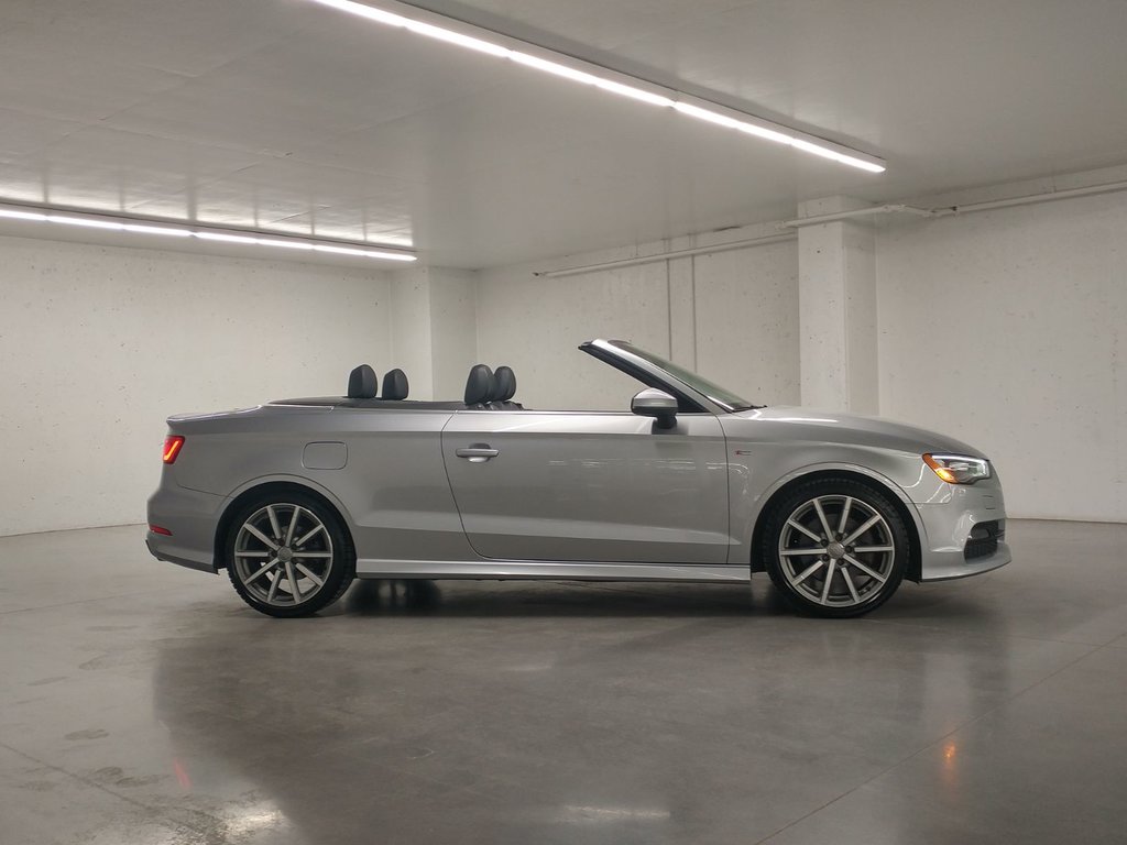 Audi A3 CABRIOLET PROGRESSIV S-LINE QUATTRO CUIR | BLUETOOTH 2016 à Laval, Québec - 6 - w1024h768px