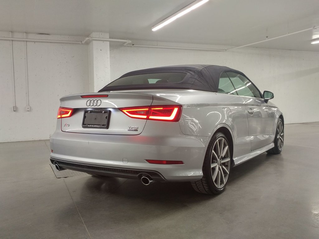 Audi A3 CABRIOLET PROGRESSIV S-LINE QUATTRO CUIR | BLUETOOTH 2016 à Laval, Québec - 4 - w1024h768px