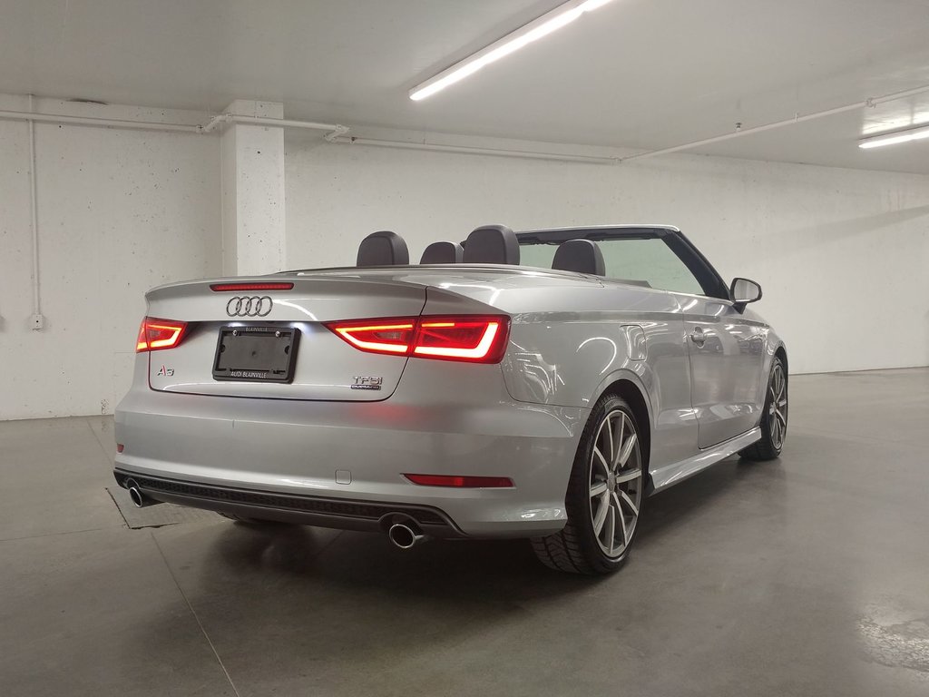 Audi A3 CABRIOLET PROGRESSIV S-LINE QUATTRO CUIR | BLUETOOTH 2016 à Laval, Québec - 7 - w1024h768px