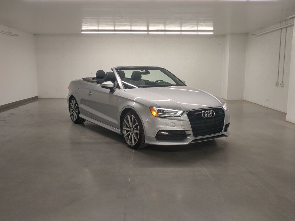 Audi A3 CABRIOLET PROGRESSIV S-LINE QUATTRO CUIR | BLUETOOTH 2016 à Laval, Québec - 5 - w1024h768px