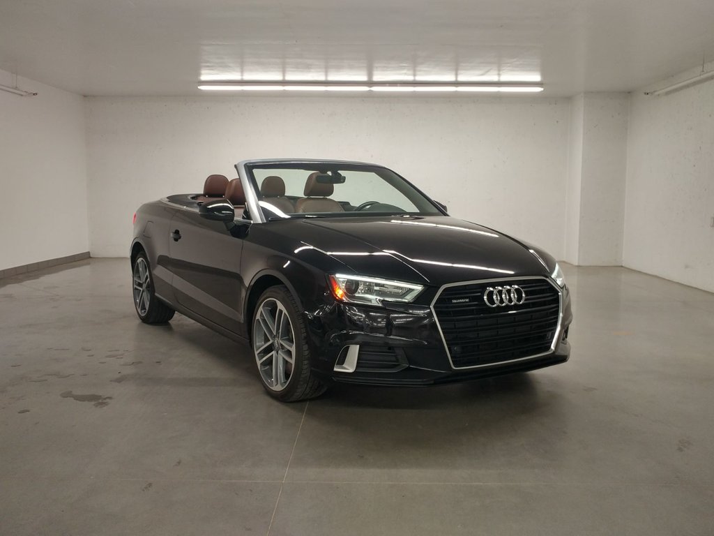 A3 CABRIOLET PROGRESSIV QUATTRO PREMIUM PACK | CARPLAY | CAMERA 2019 à Laval, Québec - 5 - w1024h768px