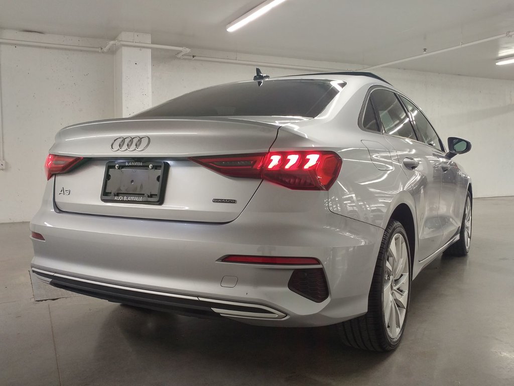Audi A3 40 KOMFORT QUATTRO TOIT|CARPLAY|CAMERA|18PO 2022 à Laval, Québec - 4 - w1024h768px