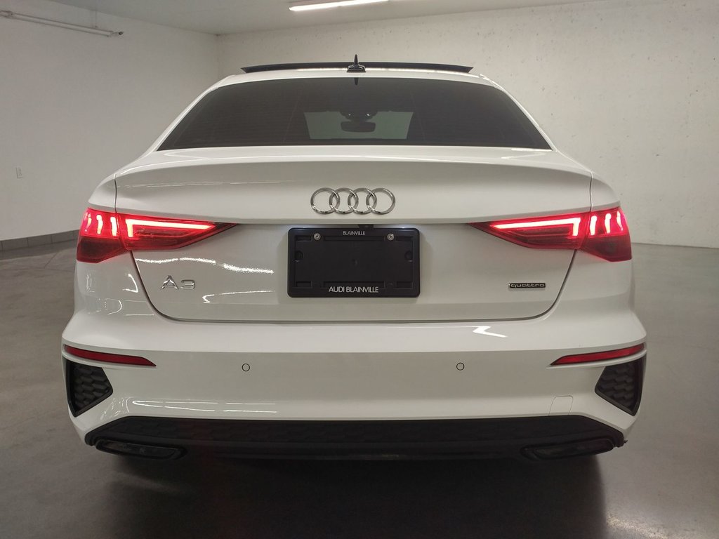 2022 Audi A3 40 TECHNIK QUATTRO S-LINE BLACK OPTIC TOIT|CARPLAY in Laval, Quebec - 5 - w1024h768px