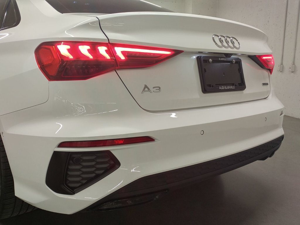 2022 Audi A3 40 TECHNIK QUATTRO S-LINE BLACK OPTIC TOIT|CARPLAY in Laval, Quebec - 20 - w1024h768px