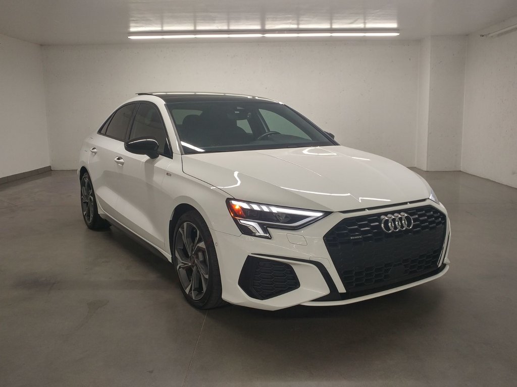 2022 Audi A3 40 TECHNIK QUATTRO S-LINE BLACK OPTIC TOIT|CARPLAY in Laval, Quebec - 1 - w1024h768px
