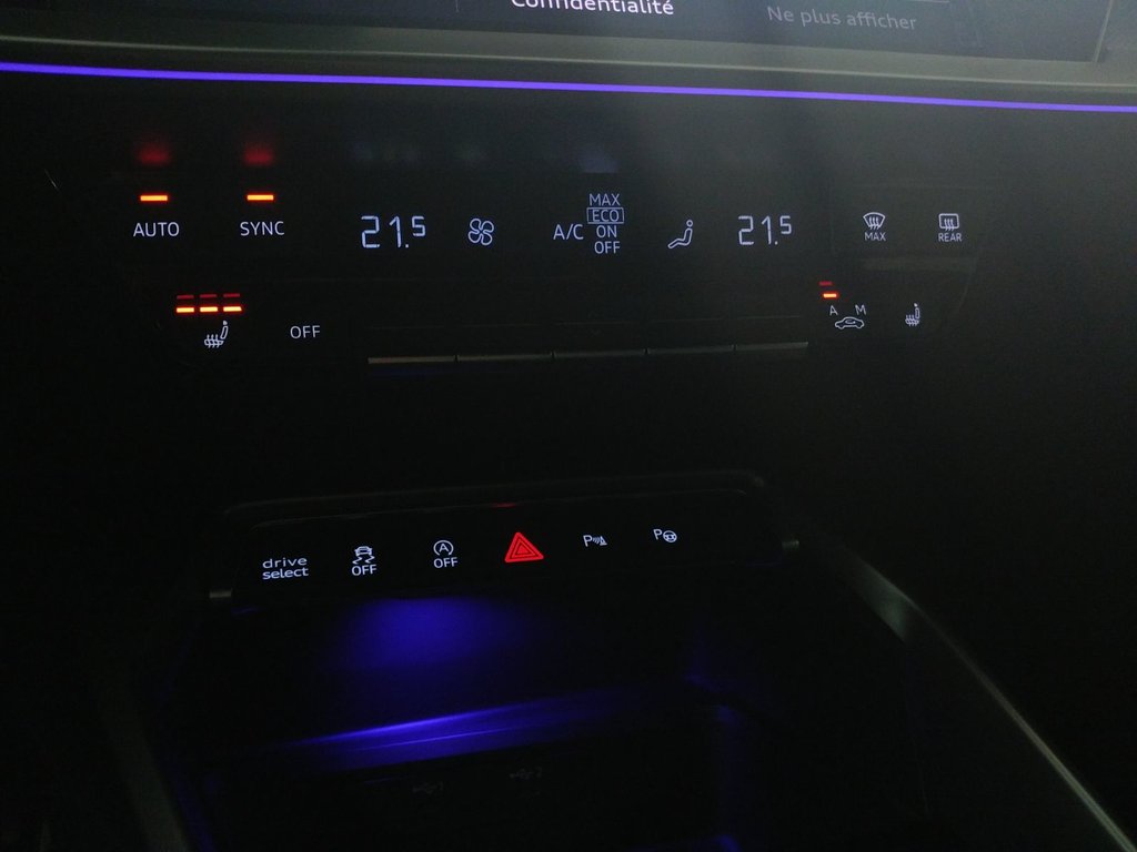 2022 Audi A3 40 TECHNIK QUATTRO S-LINE BLACK OPTIC TOIT|CARPLAY in Laval, Quebec - 15 - w1024h768px