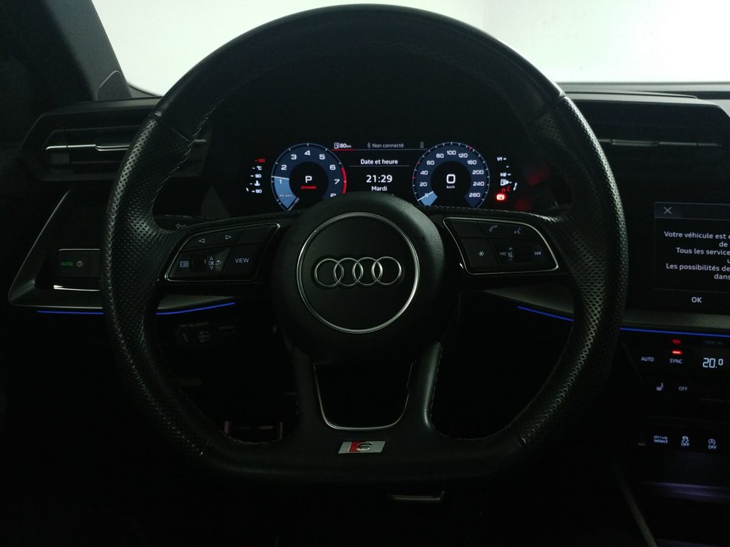 Audi A3 PROGRESSIV S-LINE BLACK PACK TOIT|ANGLE MORT 2023 à Laval, Québec - 17 - w1024h768px