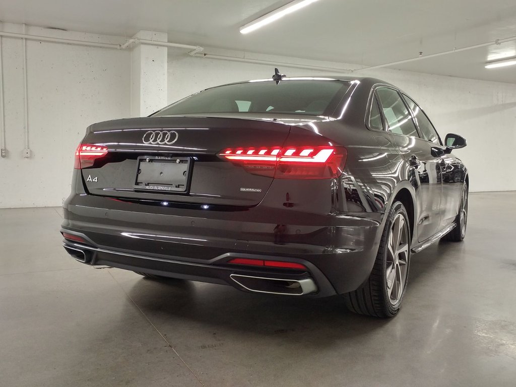 Audi A4 KOMFORT QUATTRO GR COMMODITÉS VORSPRUNG TOIT 2022 à Laval, Québec - 4 - w1024h768px