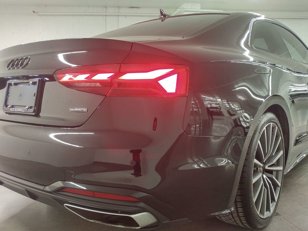 2022 Audi A5 Coupe PROGRESSIV S-LINE BLACK PACK TOIT|NAVI|CARPLAY in Laval, Quebec - 4 - w1024h768px