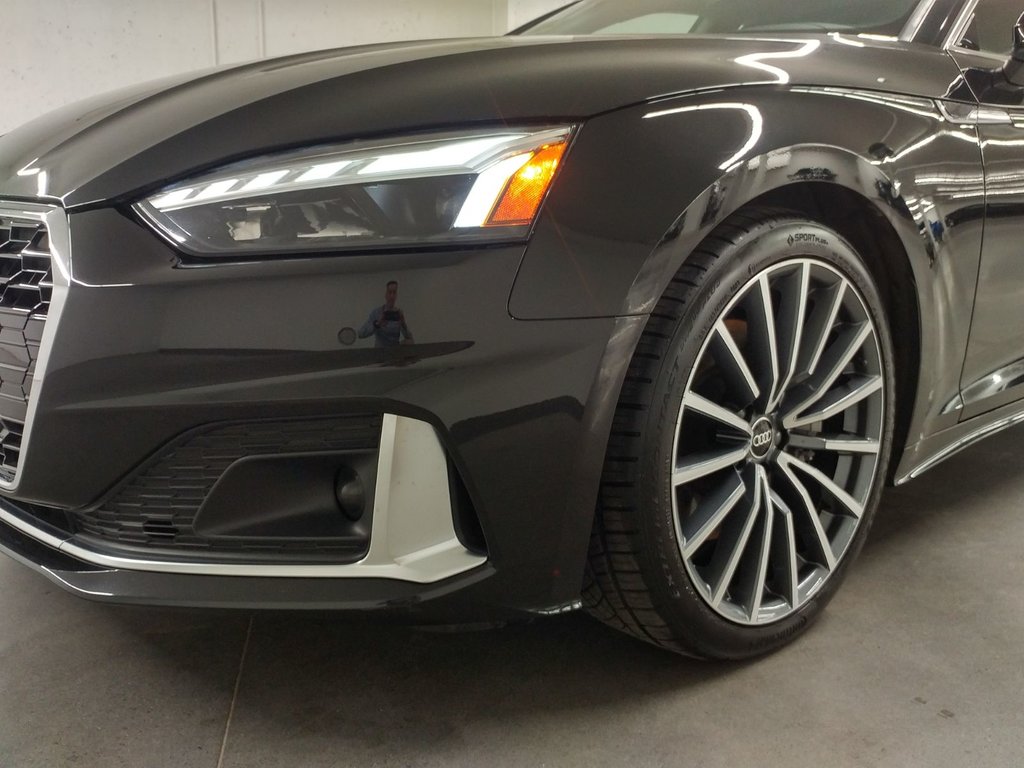 Audi A5 Sportback KOMFORT QUATTRO TOIT PANO | ANGLE MORT | CARPLAY 2023 à Laval, Québec - 6 - w1024h768px