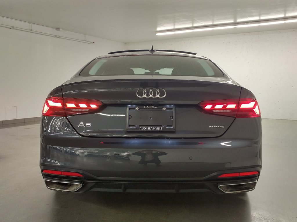 2024 Audi A5 Sportback KOMFORT QUATTRO VORSPRUNG TOIT| CARPLAY| CAMERA in Laval, Quebec - 5 - w1024h768px