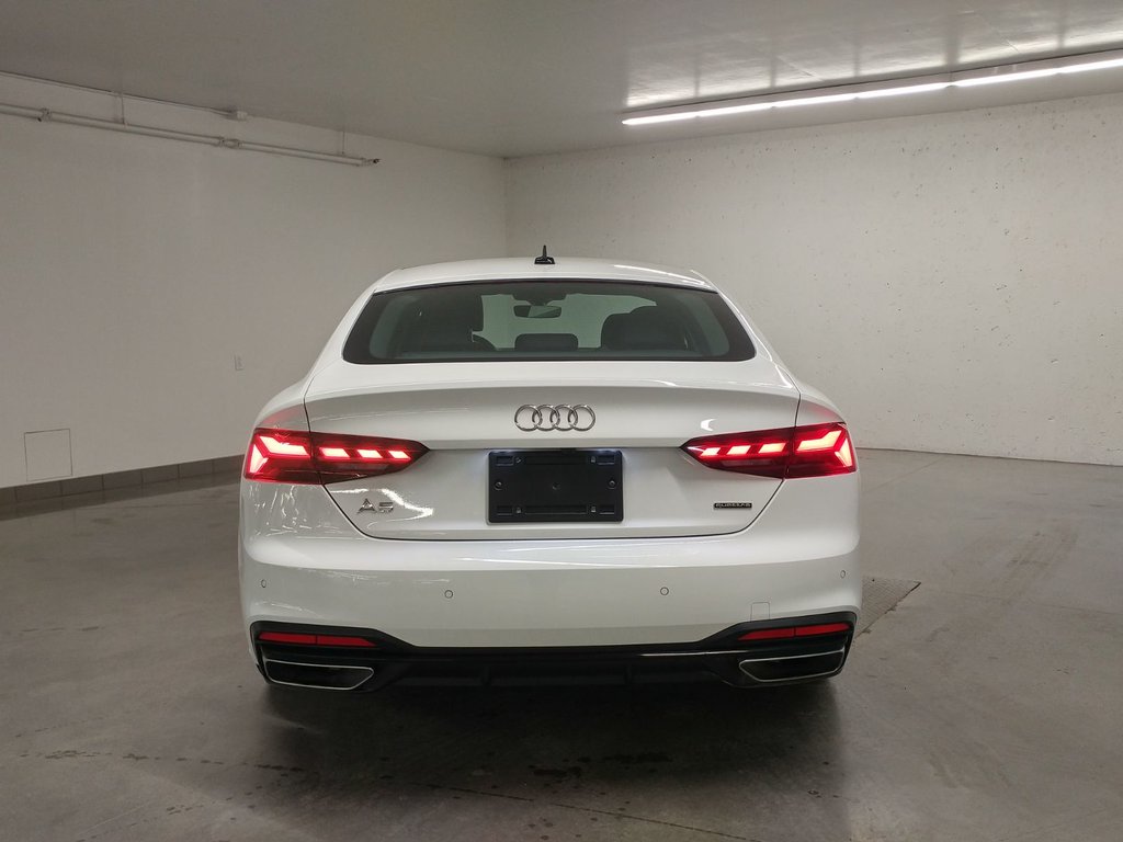 Audi A5 Sportback KOMFORT VORSPRUNG QUATTRO TOIT PANO|ANGLE MORT 2025 à Laval, Québec - 5 - w1024h768px
