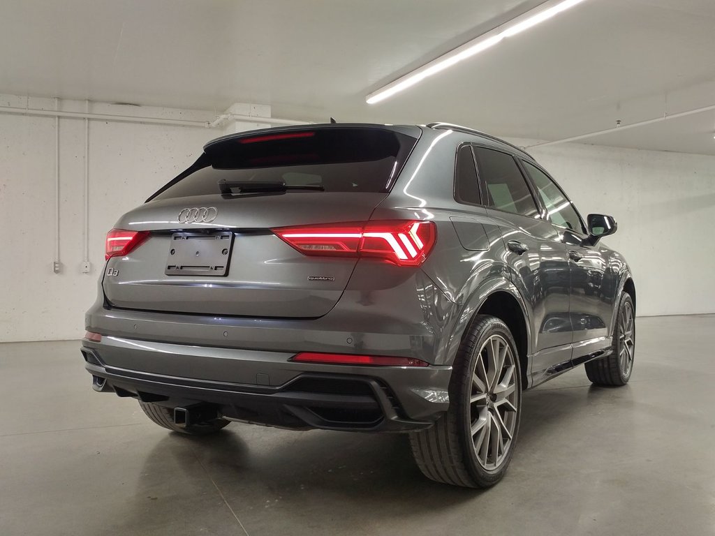 Q3 TECHNIK S-LINE BLACK PACK TOIT PANO | CARPLAY |NAV 2021 à Laval, Québec - 4 - w1024h768px