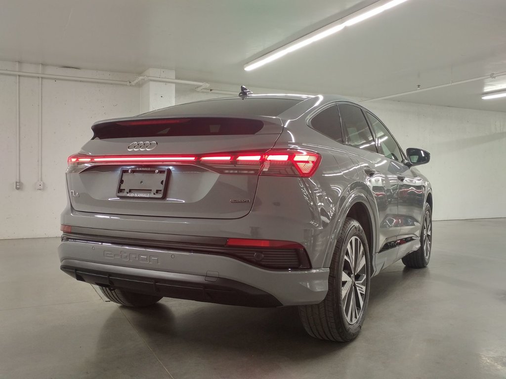 2024 Audi Q4 e-tron Sportback 50 E-TRON BLACK OPTICS | TOIT | CARPLAY | CAMERA in Laval, Quebec - 4 - w1024h768px