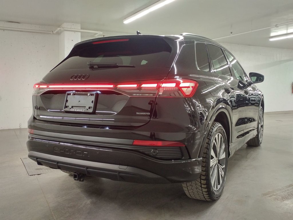 Audi Q4 e-tron TECHNIK S-LINE BLACK PACK|TECH PACK|PREMIUM PACK 2023 à Laval, Québec - 4 - w1024h768px