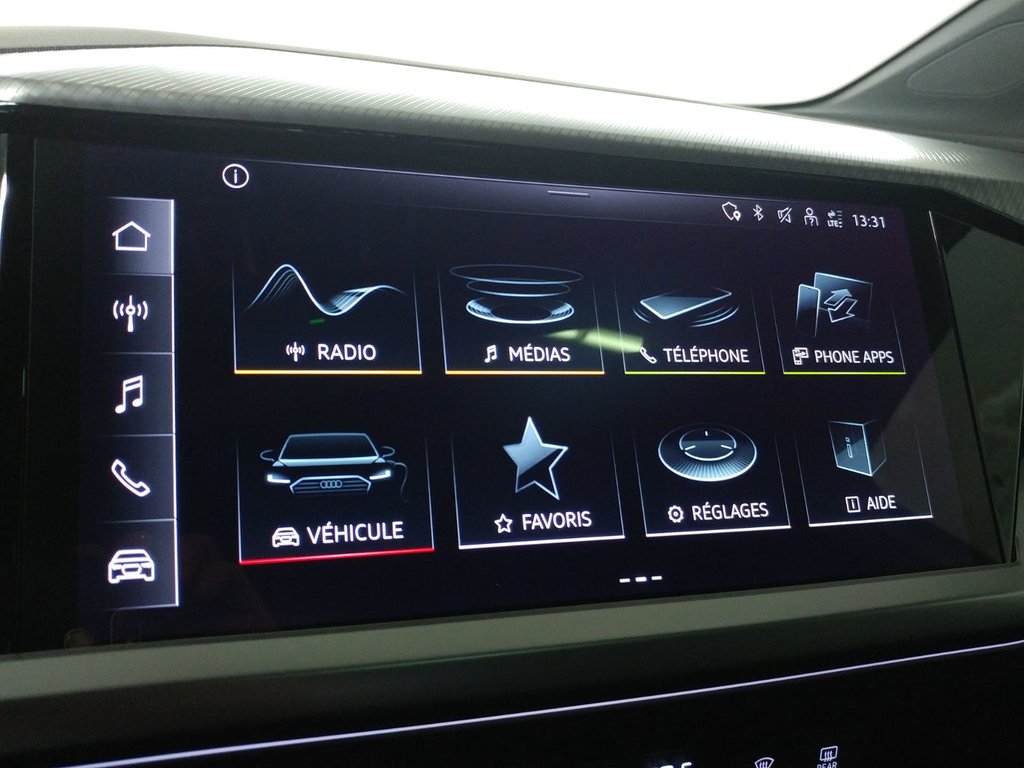 Audi Q4 e-tron 55 QUATTRO TOIT PANO ANGLE MORT|CARPLAY|CAMERA 2024 à Laval, Québec - 14 - w1024h768px