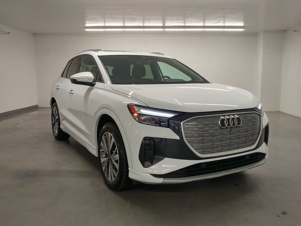 2024 Audi Q4 e-tron 55 QUATTRO TOIT PANO ANGLE MORT|CARPLAY|CAMERA in Laval, Quebec - 1 - w1024h768px