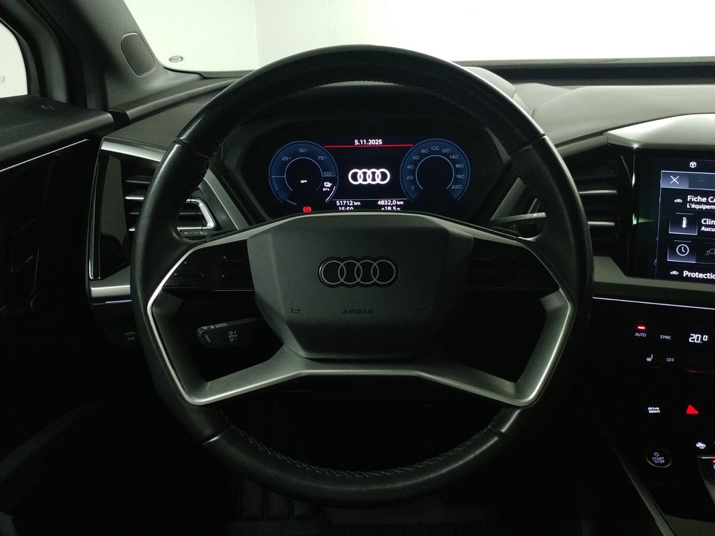 2024 Audi Q4 e-tron 55 QUATTRO TOIT PANO ANGLE MORT|CARPLAY|CAMERA in Laval, Quebec - 17 - w1024h768px