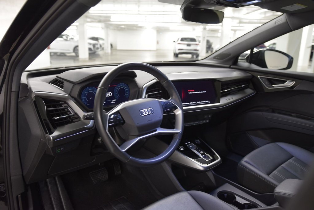 2025 Audi Q4 e-tron 55 QUATTRO TOIT PANO|NGLE MORT|SONOS|CARPLAY in Laval, Quebec - 11 - w1024h768px