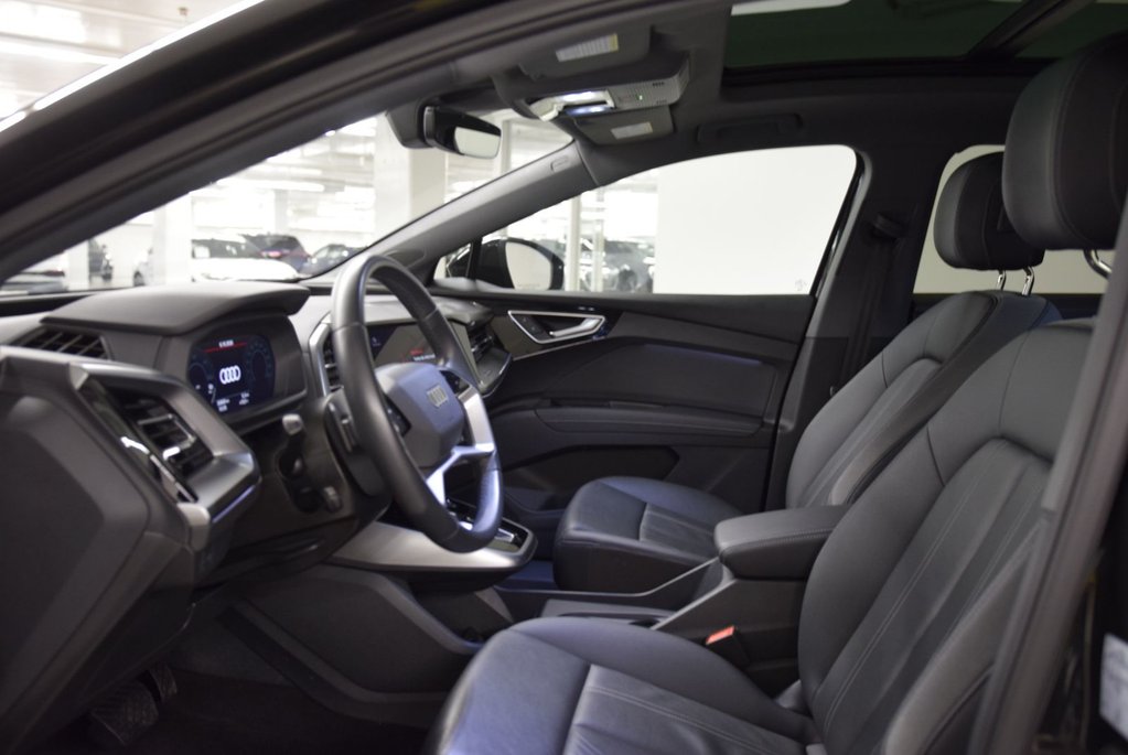 2025 Audi Q4 e-tron 55 QUATTRO TOIT PANO|NGLE MORT|SONOS|CARPLAY in Laval, Quebec - 12 - w1024h768px