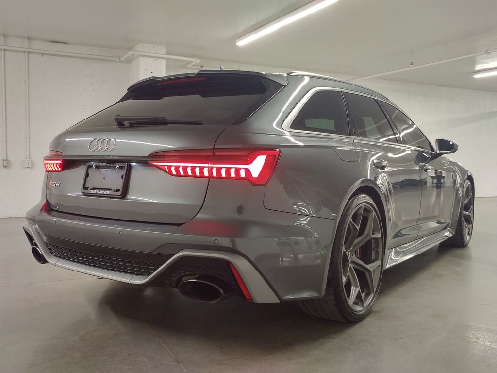 2024 Audi RS 6 Avant PERFORMANCE QUATTRO DYNAMIC PACK|RED CALIPER in Laval, Quebec - 4 - w1024h768px