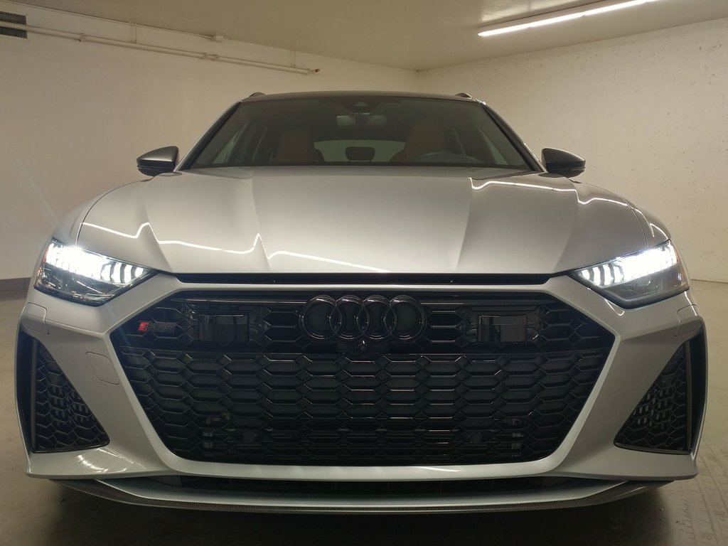 2025 Audi RS 6 Avant PERFORMANCE DYNAMIC PACK|RED CALIPER|CARBON MATTE in Laval, Quebec - 2 - w1024h768px
