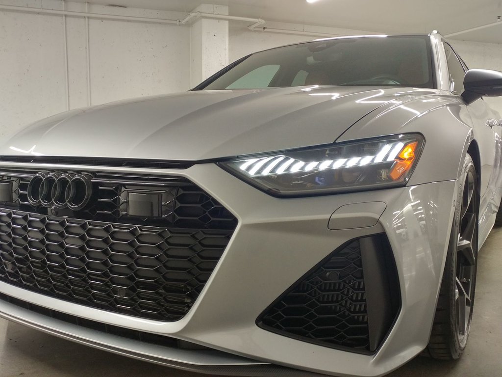 2025 Audi RS 6 Avant PERFORMANCE DYNAMIC PACK|RED CALIPER|CARBON MATTE in Laval, Quebec - 6 - w1024h768px