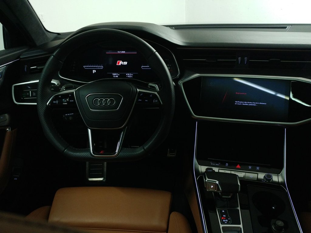 2025 Audi RS 6 Avant PERFORMANCE DYNAMIC PACK|RED CALIPER|CARBON MATTE in Laval, Quebec - 10 - w1024h768px
