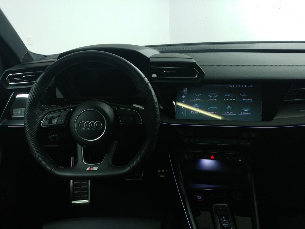 2025 Audi S3 2.0TFSI BLACK OPTIC|SPORT EXHAUST#RED CALIPER in Laval, Quebec - 10 - w1024h768px