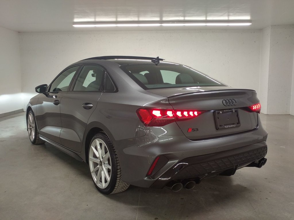 2025 Audi S3 2.0TFSI BLACK OPTIC|SPORT EXHAUST#RED CALIPER in Laval, Quebec - 20 - w1024h768px