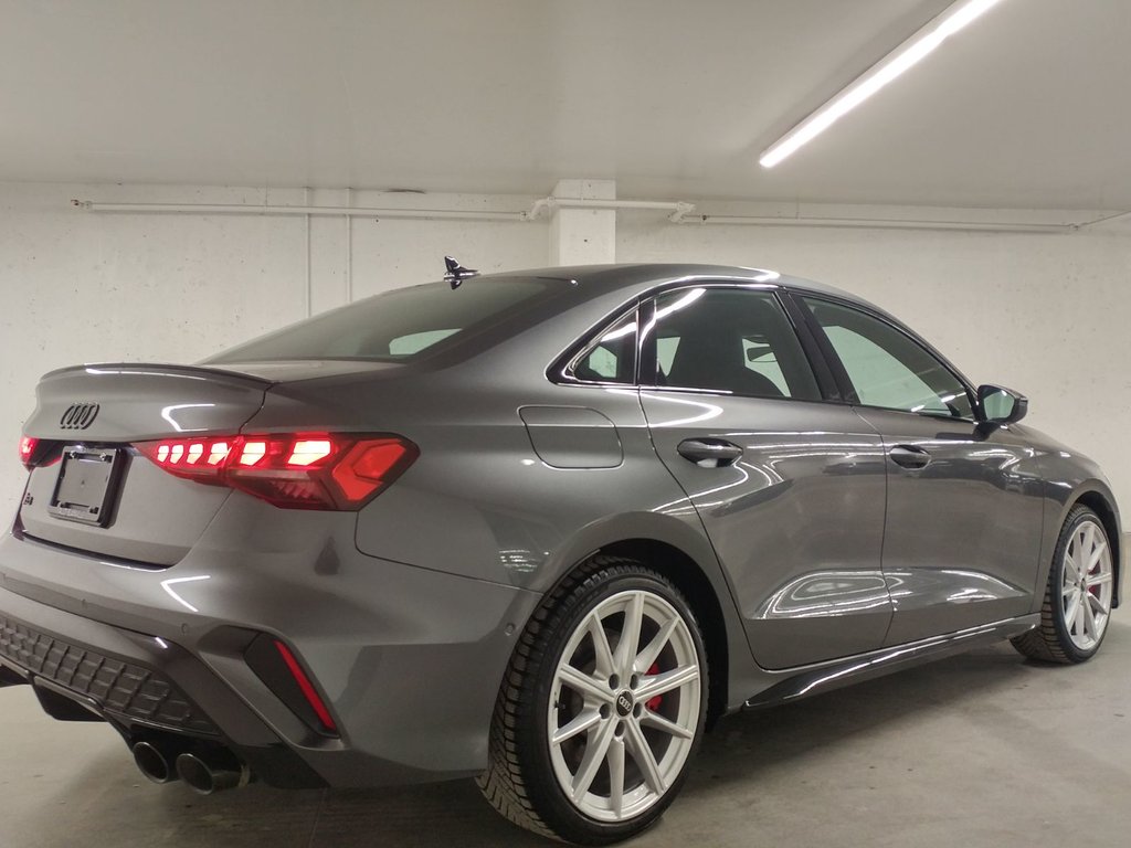2025 Audi S3 2.0TFSI BLACK OPTIC|SPORT EXHAUST#RED CALIPER in Laval, Quebec - 4 - w1024h768px