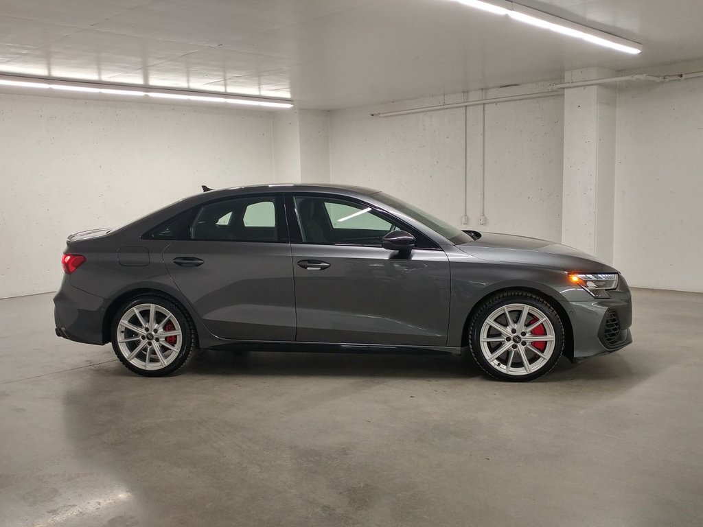 2025 Audi S3 2.0TFSI BLACK OPTIC|SPORT EXHAUST#RED CALIPER in Laval, Quebec - 3 - w1024h768px