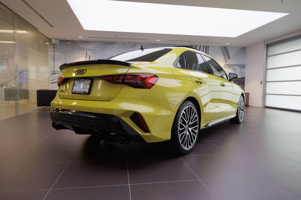 Audi S3 TECHNIK BLACK PACK QUATTRO RED CALIPER|NAV|CARPLAY 2025 à Laval, Québec - 2 - w1024h768px