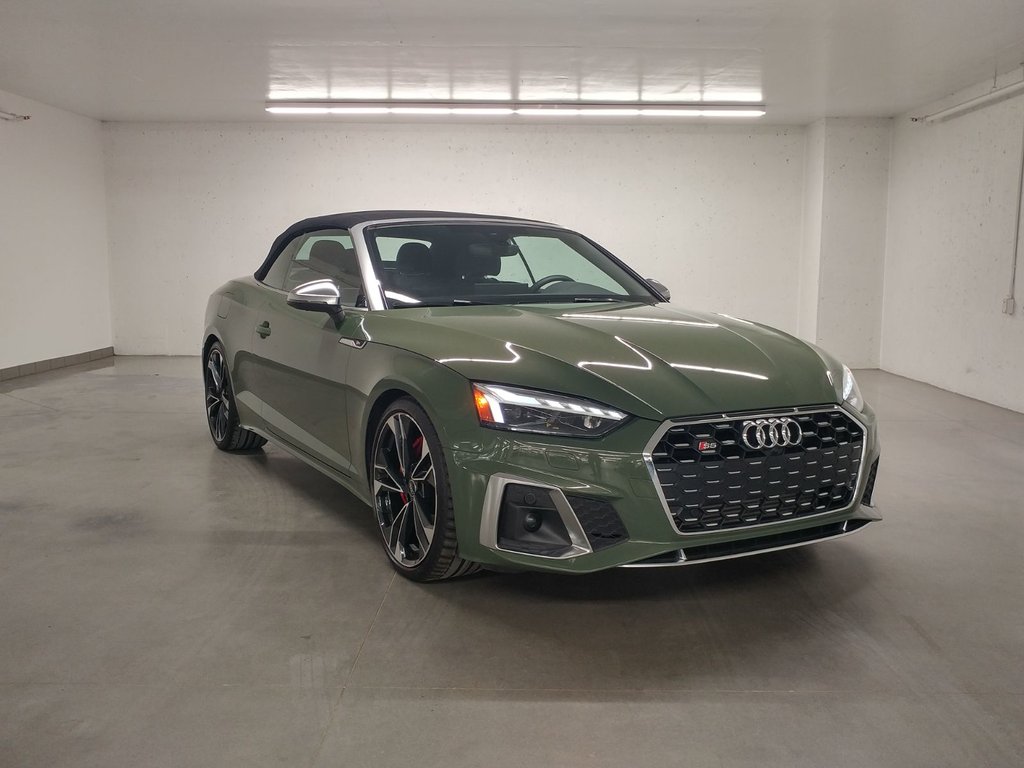 2022 Audi S5 Cabriolet TECHNIK QUATTRO SPORT EXHAUST|RED CALIIPER|NAVI in Laval, Quebec - 1 - w1024h768px