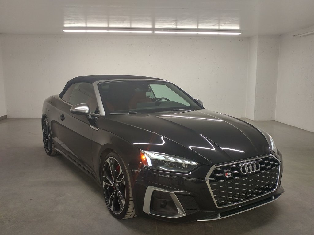 2023 Audi S5 Cabriolet TECHNIK QUATTRO RED CALIPER|SPORT EXHAUST|NAVI in Laval, Quebec - 1 - w1024h768px