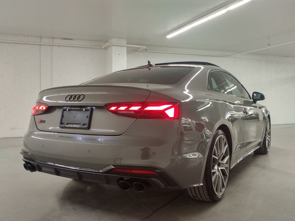 2023 Audi S5 COUPE TECHNIK BLACK PACK | SPORT EXHAUST | RED CALIPER in Laval, Quebec - 4 - w1024h768px