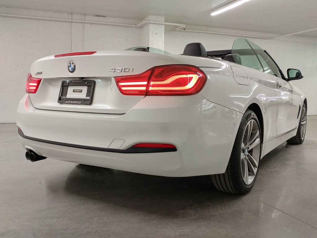 2018  4 Series 430i xDrive CONVERTIBLE NAVIGATION | CAMERA in Laval, Quebec - 4 - w1024h768px