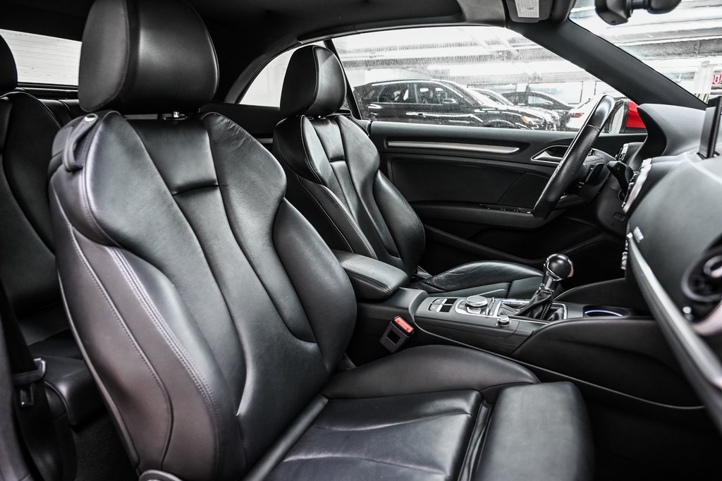 2018 Audi A3 Cabriolet PROGRESSIV S-LINE PREMIUM PKG in Laval, Quebec - 25 - w1024h768px