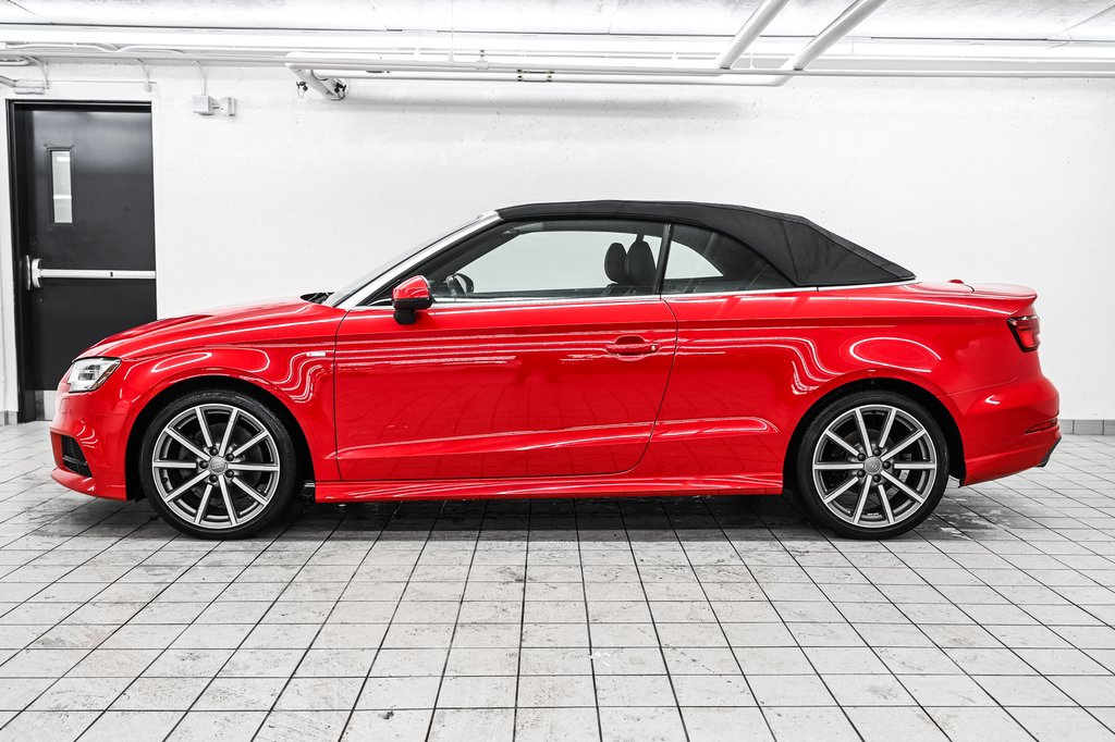 2018 Audi A3 Cabriolet PROGRESSIV S-LINE PREMIUM PKG in Laval, Quebec - 4 - w1024h768px