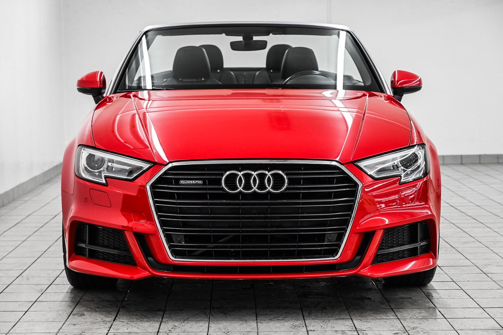 2018 Audi A3 Cabriolet PROGRESSIV S-LINE PREMIUM PKG in Laval, Quebec - 2 - w1024h768px