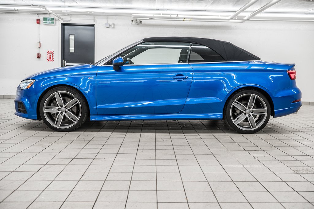 Audi A3 Cabriolet TECHNIK S-LINE 19 PCS 2019 à Laval, Québec - 2 - w1024h768px