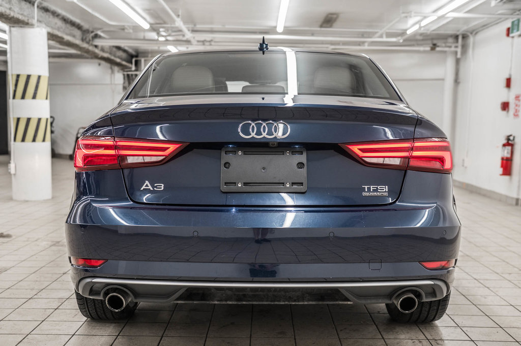 Audi A3 SEDAN QUATTRO PROGRESSIV 2018 à Laval, Québec - 5 - w1024h768px