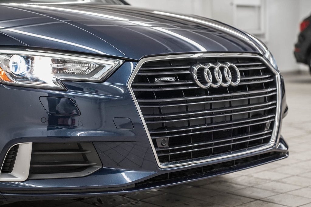 Audi A3 SEDAN QUATTRO PROGRESSIV 2018 à Laval, Québec - 7 - w1024h768px