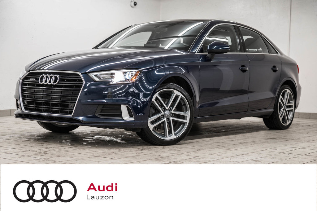 Audi A3 SEDAN QUATTRO PROGRESSIV 2018 à Laval, Québec - 1 - w1024h768px