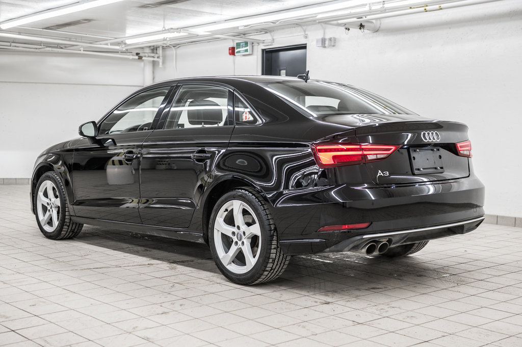 2019 Audi A3 SEDAN KOMFORT 40 TFSI in Laval, Quebec - 4 - w1024h768px