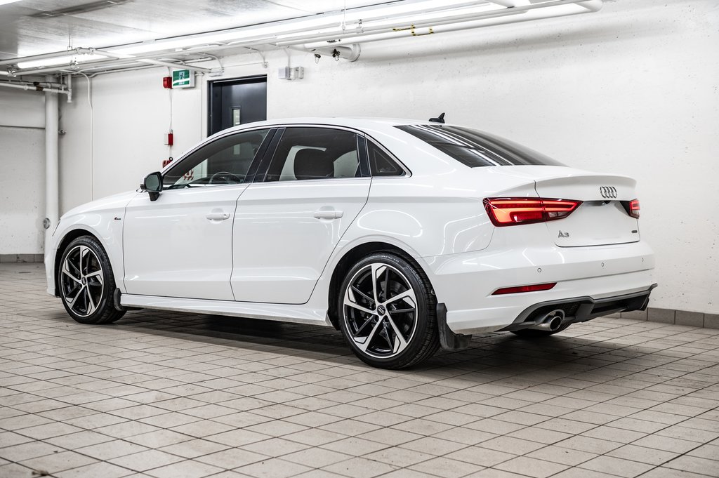 Audi A3 PROGRESSIV S-LINE PREMIUM PKG 2019 à Laval, Québec - 4 - w1024h768px