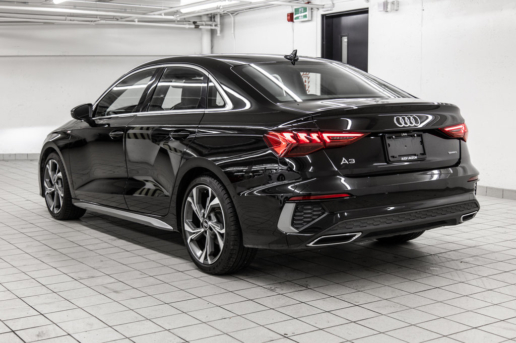 2022  A3 SEDAN PROGRESSIV SPORT PKG TECH PKG in Laval, Quebec - 4 - w1024h768px