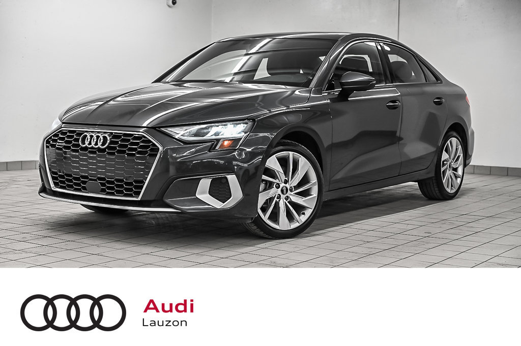 2022 Audi A3 SEDAN KOMFORT QUATTRO in Laval, Quebec - 1 - w1024h768px