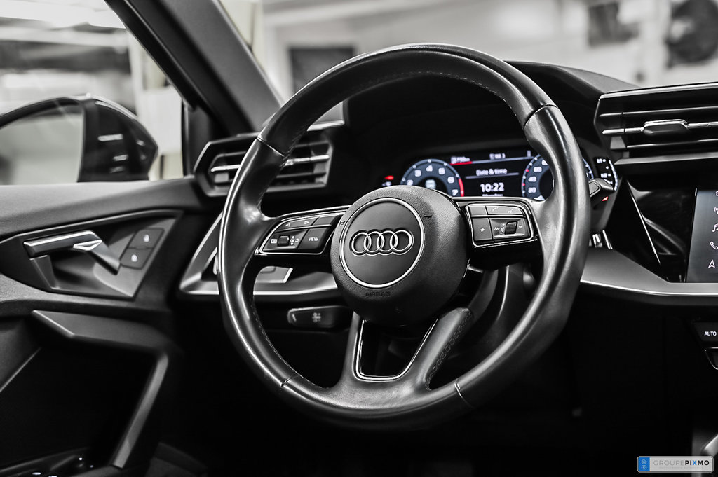 2022 Audi A3 SEDAN KOMFORT QUATTRO in Laval, Quebec - 21 - w1024h768px